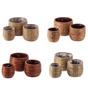 Set 12 ghivece flori 18 x 19, 24,5 x 22, 31 x 25 cm