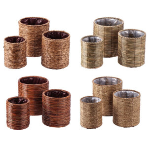 Set 12 ghivece flori 20 x 25, 25 x 29, 30 x 33 cm