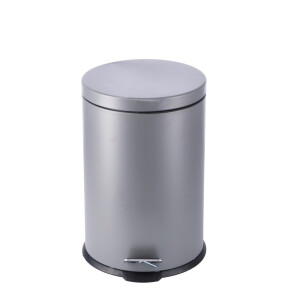 Cos gunoi cu clapeta fier gri 29,5 x 45,5, 20 L