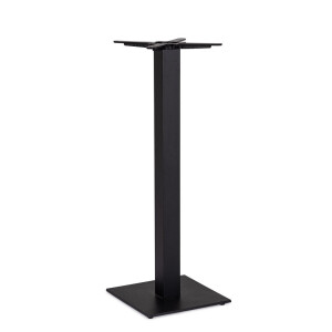 Picior masa otel negru Giunone 40x40x108h