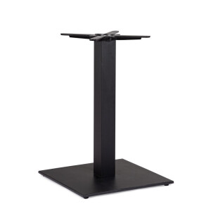 Picior masa otel negru Giunone 50x50x72h