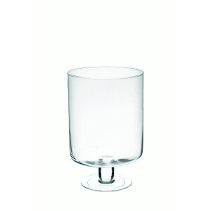 Vaza flori sticla transparenta 19 x 29 cm