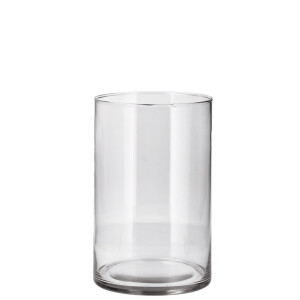 Vaza flori sticla transparenta 19 x 30 cm