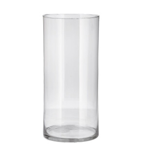 Vaza flori sticla transparenta 19 x 40 cm