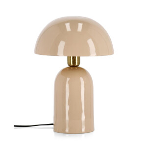 Veioza metal roz auriu Donya Ø26x37h