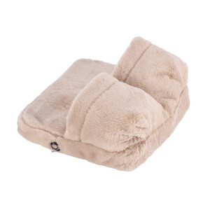 Aparat masaj picioare, electric, textil crem 31 x 30 cm