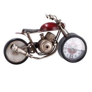 Ceas de masa Motocicleta Retro multicolor 39,5 x 13 x 23 cm