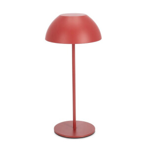 Veioza metal rosu Beren Ø13x28h