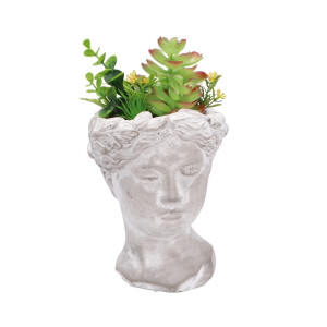 Plante artificiale suculente in ghiveci III 14 x 14 x 27 cm
