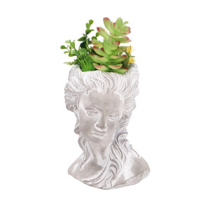 Plante artificiale suculente in ghiveci 18 x 14 x 34 cm