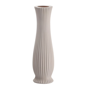 Vaza flori ceramica bej Tribeca 13,5 x 46 cm