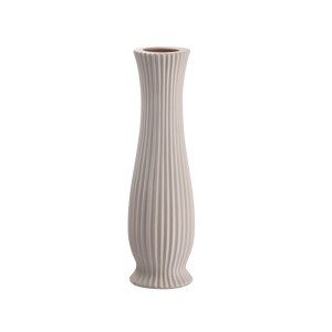 Vaza flori ceramica bej Tribeca 16,5 x 58 cm