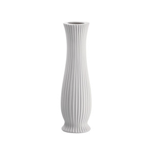 Vaza flori ceramica alba Tribeca 16,5 x 58 cm