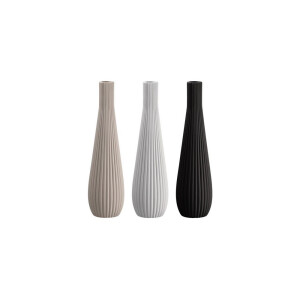 Set 3 vaze flori ceramica multicolora Tribeca 13,5 x 46 cm