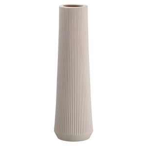 Vaza flori ceramica bej Tribeca  14,5 x 48,5 cm