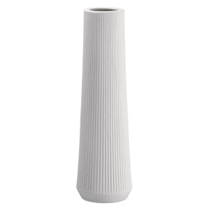 Vaza flori ceramica alba Tribeca 14,5 x 48,5 cm