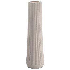 Vaza flori ceramica bej Tribeca 16 x 58 cm