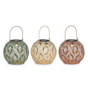 Set 3 felinare incarcare solara Ø16x14,5x22h