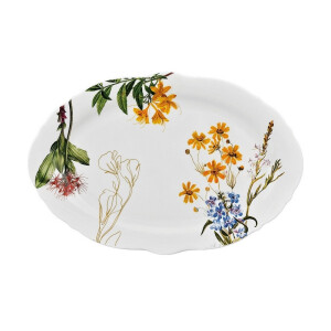 Platou portelan chinezesc  35 x 24 cm