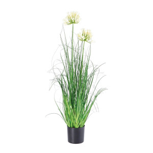 Flori artificiale in ghiveci verzi galbene 12,5 x 90 cm