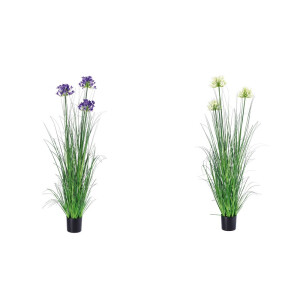 Set 2 flori artificiale in ghiveci 12,5 x 120 cm