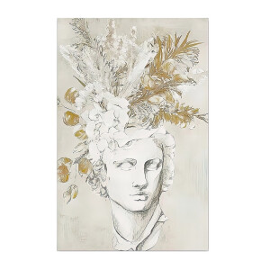 Tablou decorativ olegrafie pe panza Man 50 x 70 cm