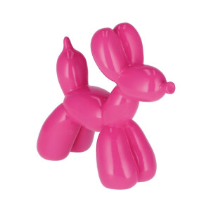 Figurina Catelus polirasina roz 25,5 x 10 x 23 cm