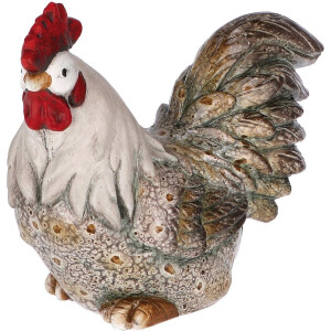 Figurina Cocos ceramica multicolora 24,5 x 12 x 19,5 cm