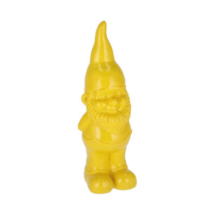 Figurina Gnom polirasina galbena 8,5 x 9,5 x 28 cm