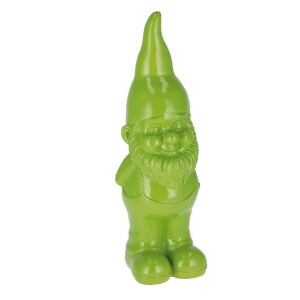 Figurina Gnom magneziu verde 12 x 13,5 x 38,5 cm