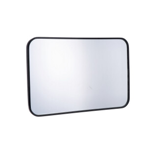 Oglinda perete rama fier negru 60,5 x 39,5 cm