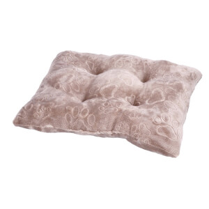 Perna, culcus animale flanel roz pudrat 61 x 48 x 9 cm