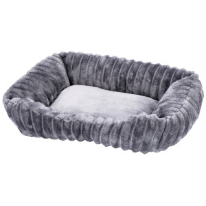 Culcus animale flanel gri 56 x 43 x 18 cm
