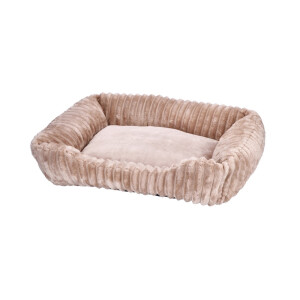 Culcus, perna animale flanel maro 76 x 60 x 23 cm