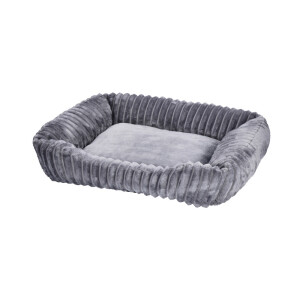 Culcus, perna animale flanel gri 76 x 60 x 23 cm