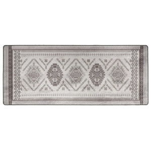 Covoras antiderapant textil bej 50 x 120 cm
