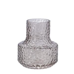 Vaza sticla gri 16 x 18 cm
