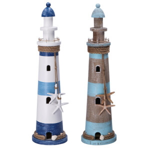 Set 2 Faruri Marine mdf cu led  16 x 61 cm