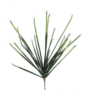 Set 12 crengute artificiale verzi 25x105h