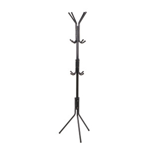 Cuier pardoseala fier negru 42 x 171 cm