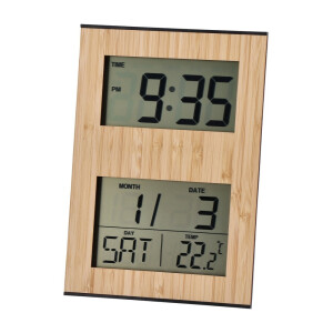 Ceas desteptator cu statie meteo  15 x 2,5 x 21 cm