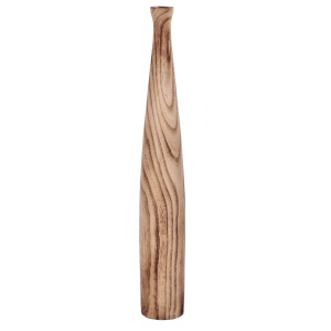 Vaza flori lemn maro 10 x 80 cm