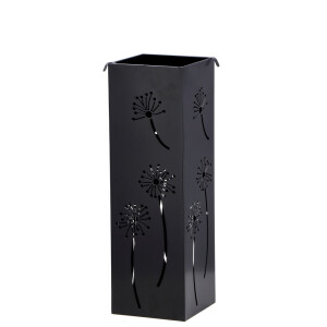 Suport umbrele metal negru Daisy 15,5 x 15,5 x 49 cm