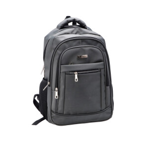 Rucsac textil gri 31 x 19 x 50 cm