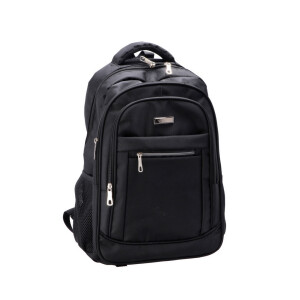 Rucsac textil negru 31 x 19 x 50 cm