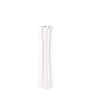 Vaza flori ceramica alba Coban 16 x 56 cm