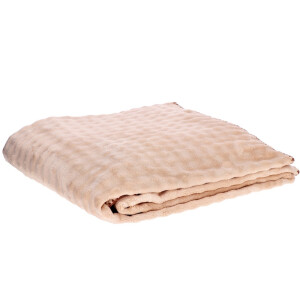 Patura flanel maro 200 x 220 cm