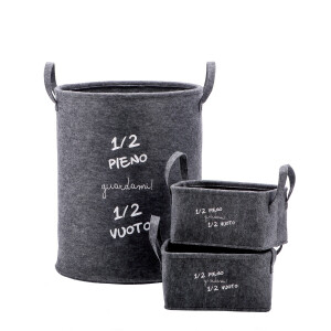 Set 13 cosuri depozitare Alan 27 x 15 x 14, 29 x 18 x 15,  31 x 21 x 16, 38 x 51 cm