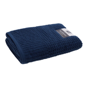 Prosop baie bumbac albastru inchis 90 x 140 cm