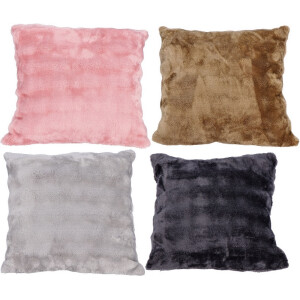 Set 4 perne decorative textil multicolor 45 x 45 cm